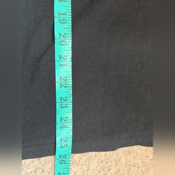 MIMI long Sleeve Black Shirt with A Graphic  Design And Bow. Size Medium - Picture 14 of 14